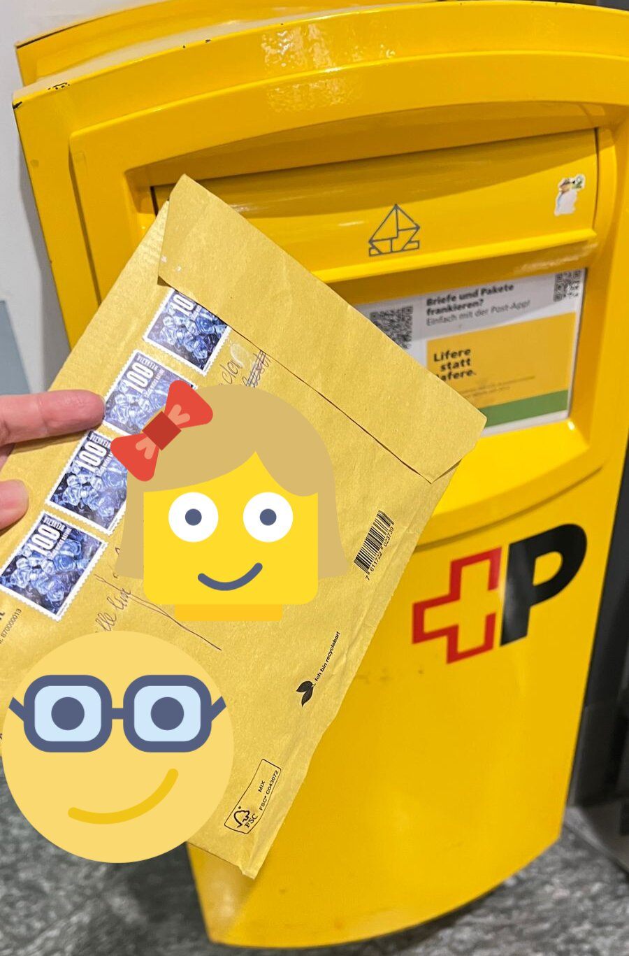 Zurich WiFi Return Envelope